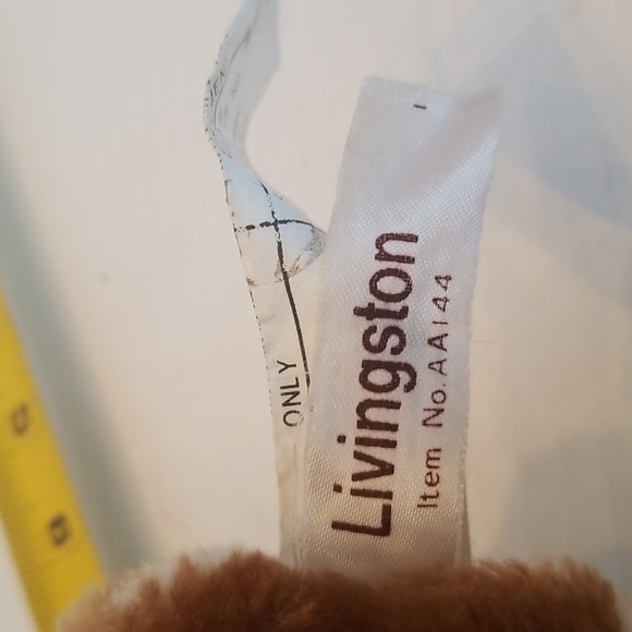 Vintage Livingston Sad Puppy Eyes Plush Made in Korea - Picture 6 of 9